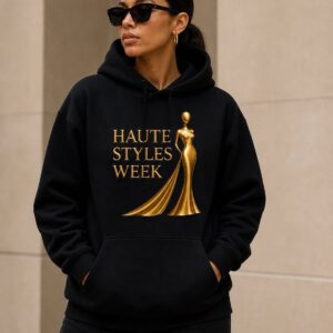 Haute Icon Women’s Black Signature Hoodie